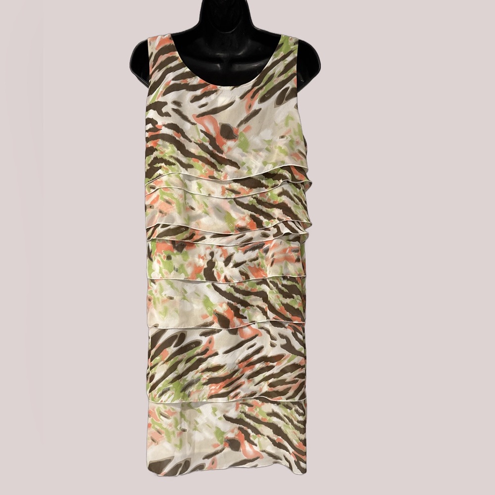 Kenneth Cole New York Cream Sheath Mini Dress